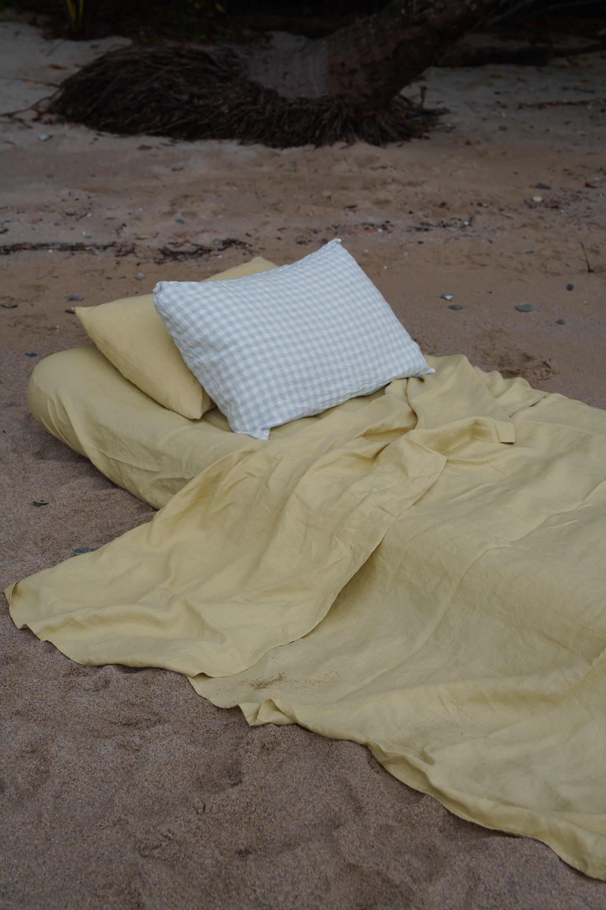 Pure Linen Children Sheet Sets | Honeydew