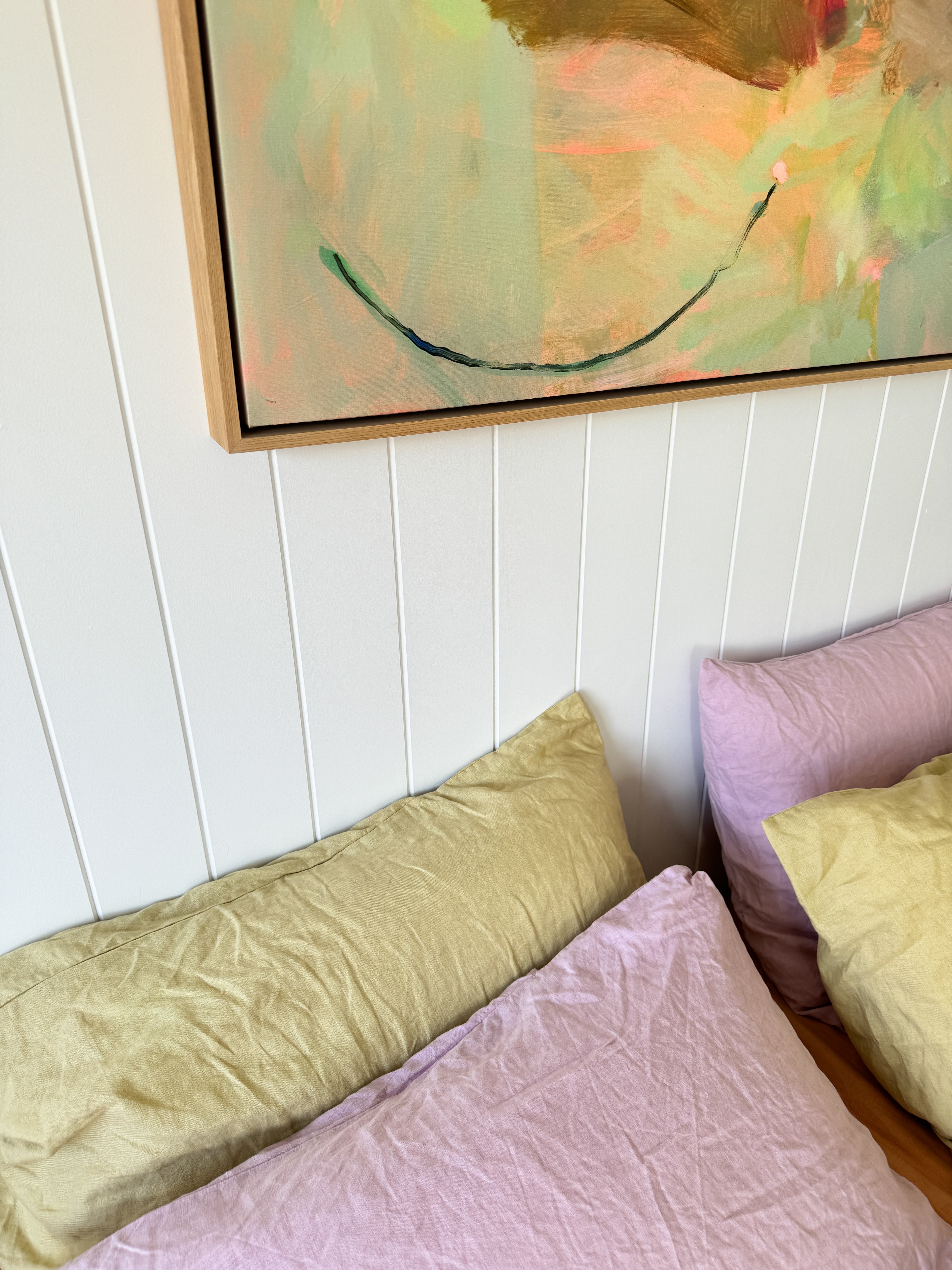 Honeydew Linen Pillow Slip
