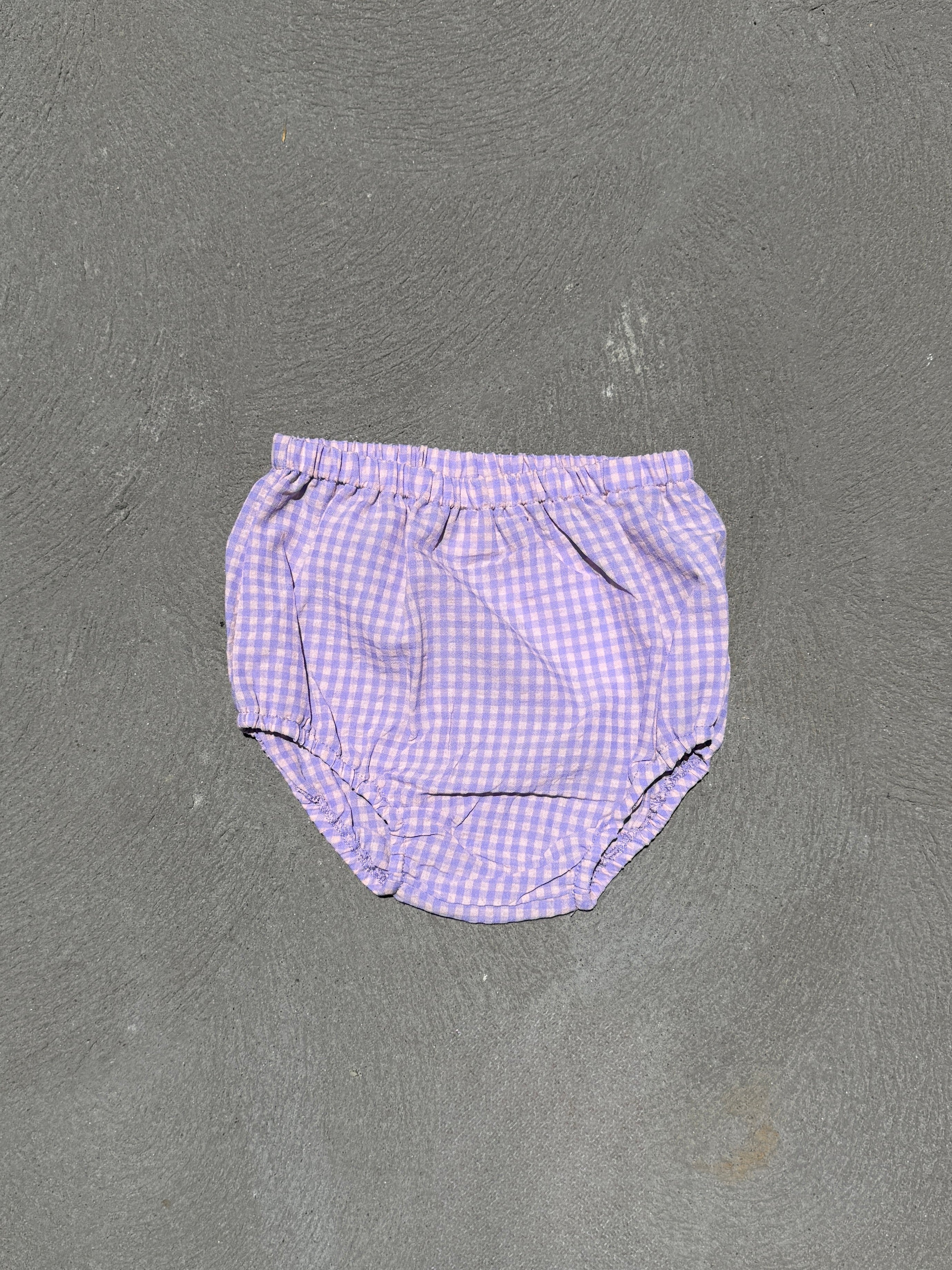 Bloomers - Lilac gingham