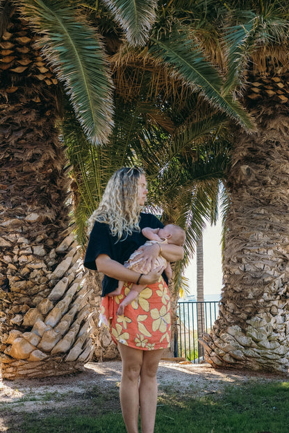 Coral Bloom Wrap