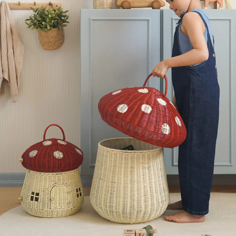 Mushroom Doll House - Red - Olli Ella