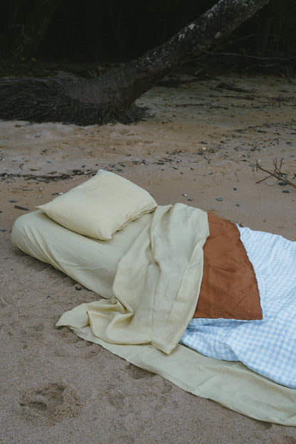 Honeydew Linen Pillow Slip