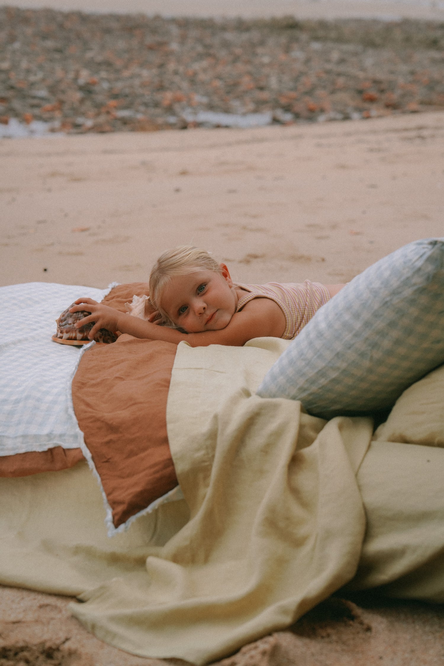 Pure Linen Children Sheet Sets | Honeydew