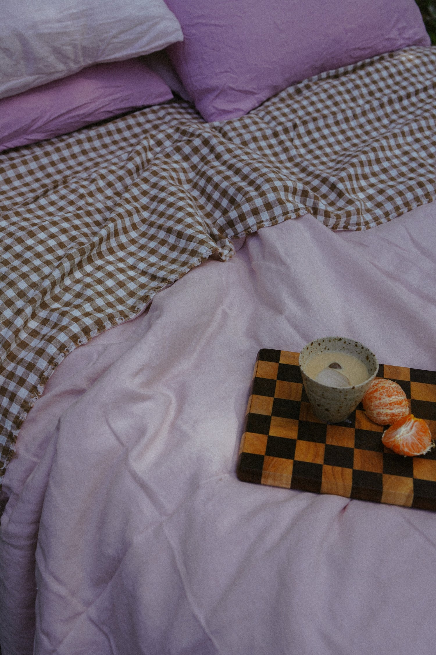 Pure Linen Adult Sheet Sets | Coco Gingham
