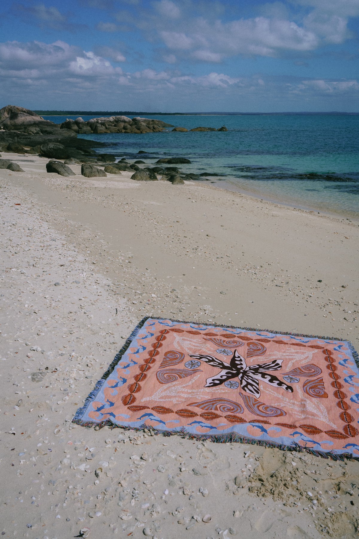 Sea Garden Woven Rug