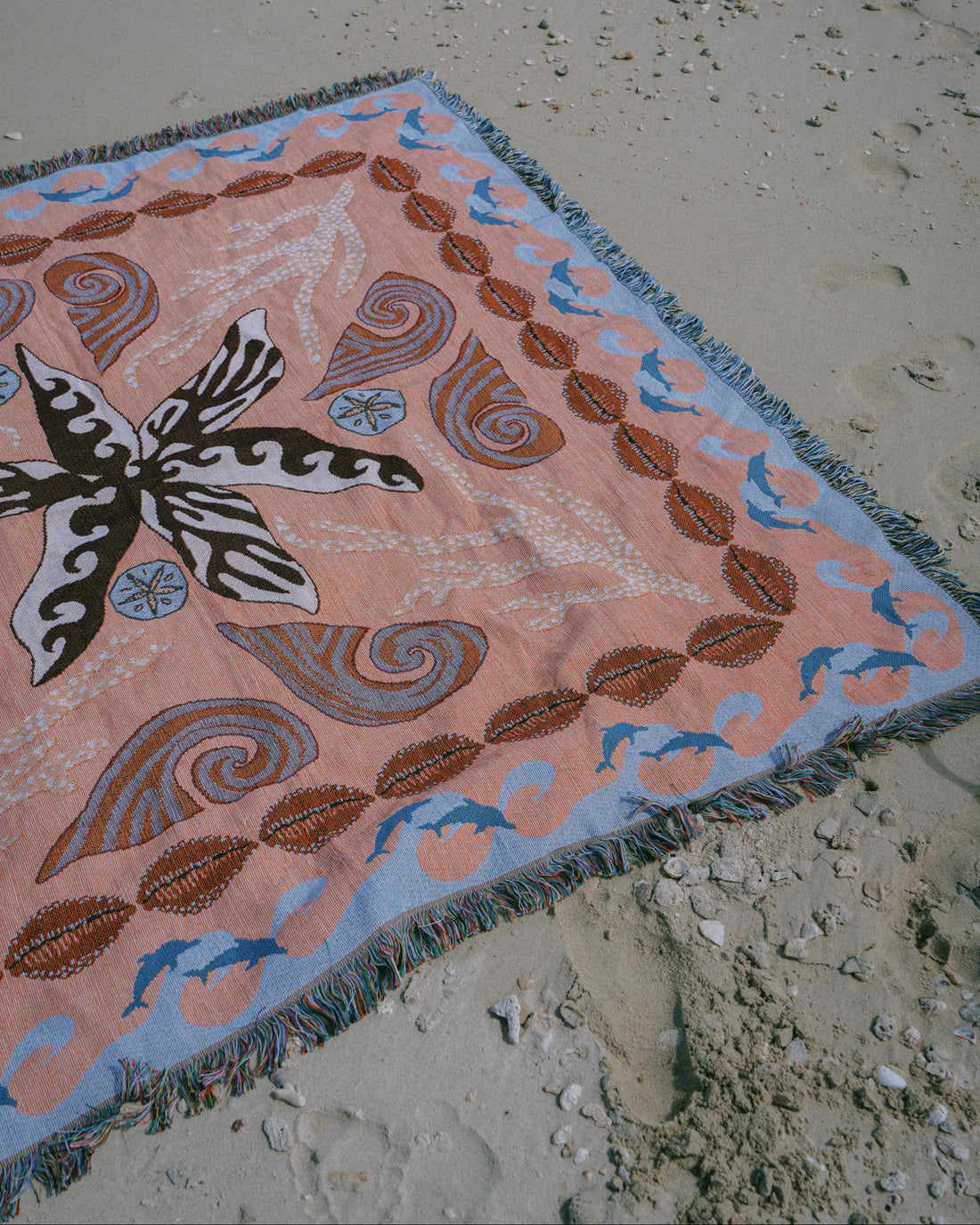 Sea Garden Woven Rug