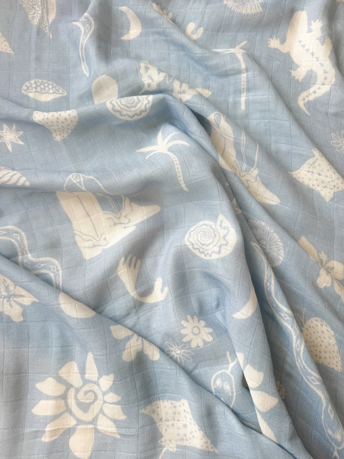 Desert Snake | Blue and White Wrap | PRE ORDER