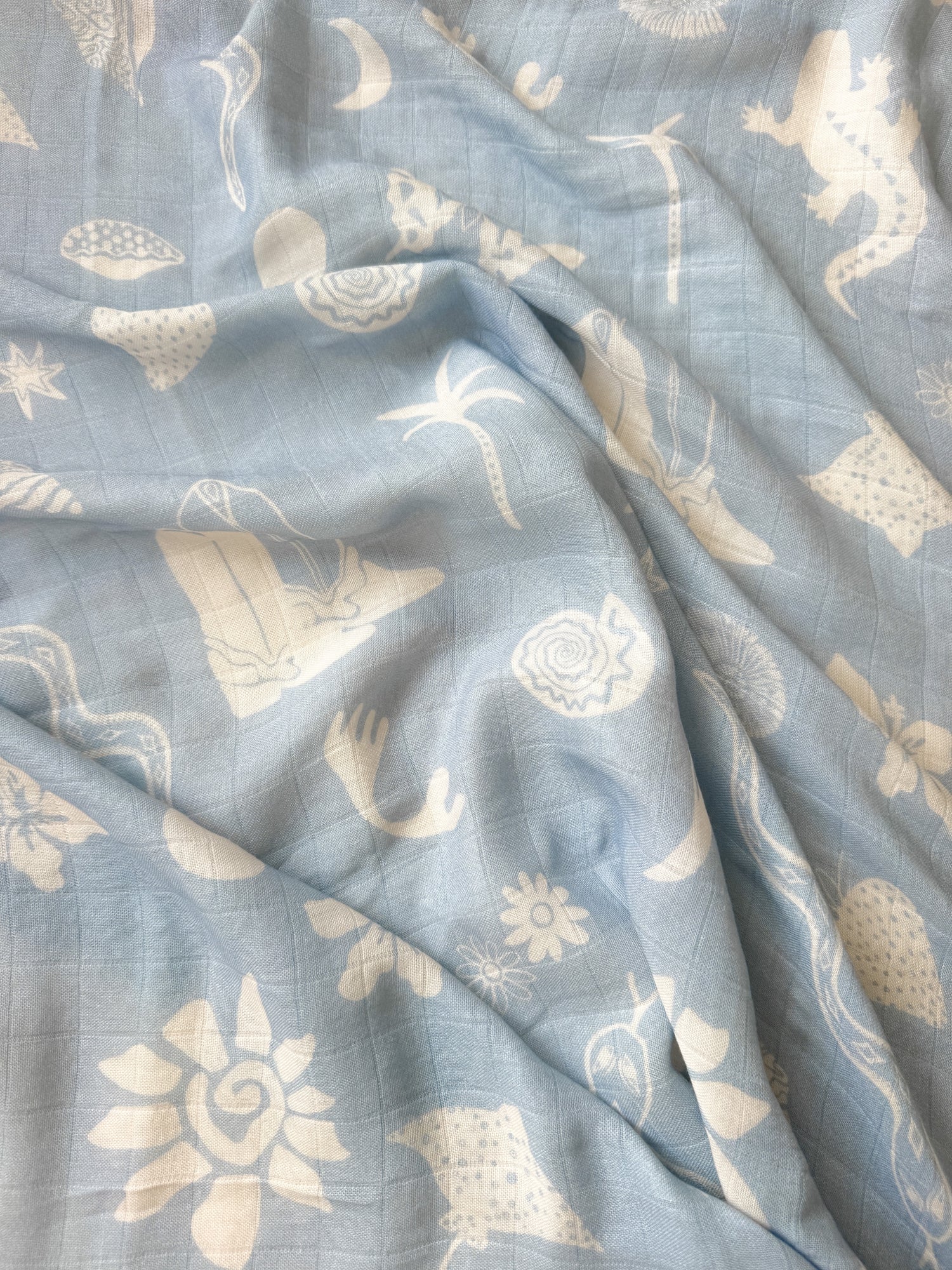 Desert Snake | Blue and White Wrap | PRE ORDER