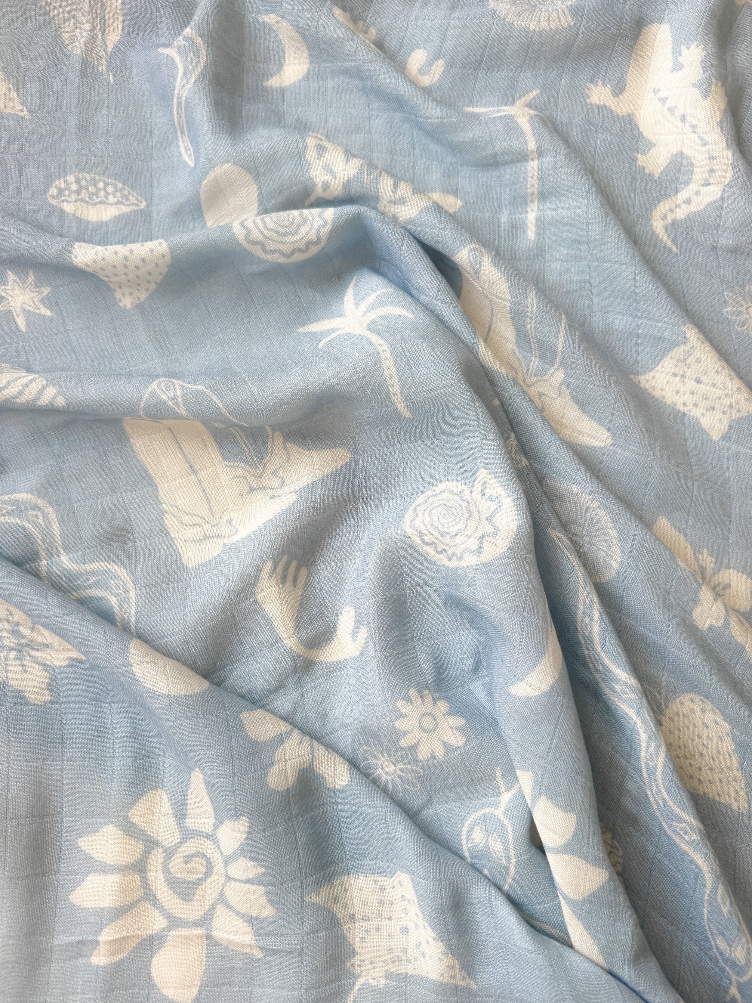 Desert Snake | Blue and White Wrap | PRE ORDER