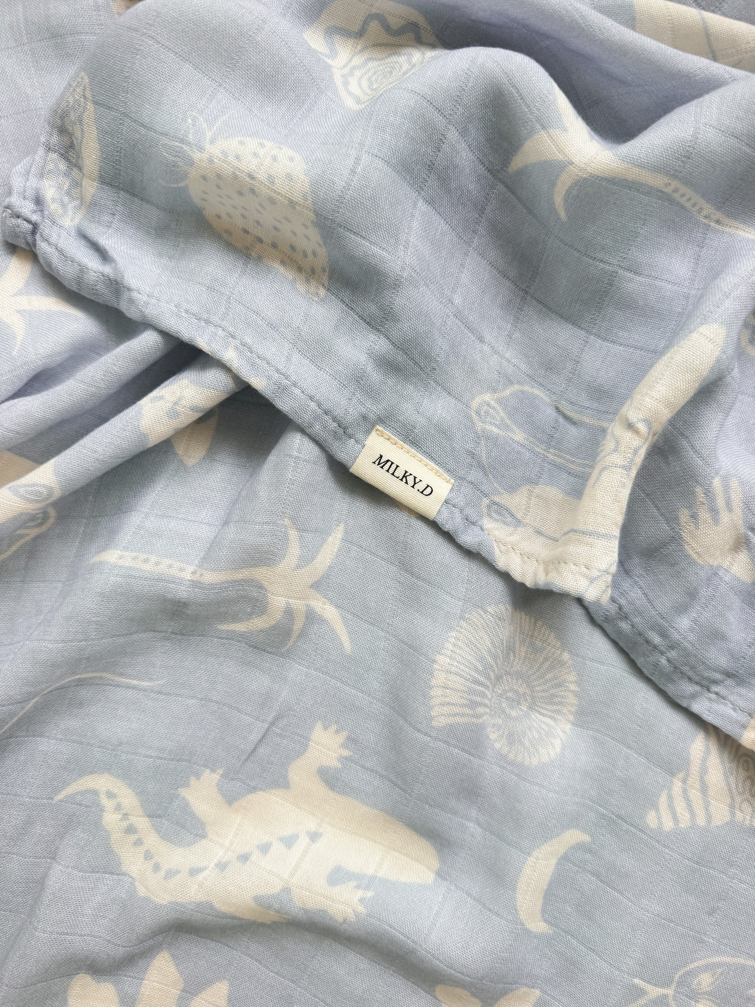 Desert Snake | Blue and White Wrap | PRE ORDER