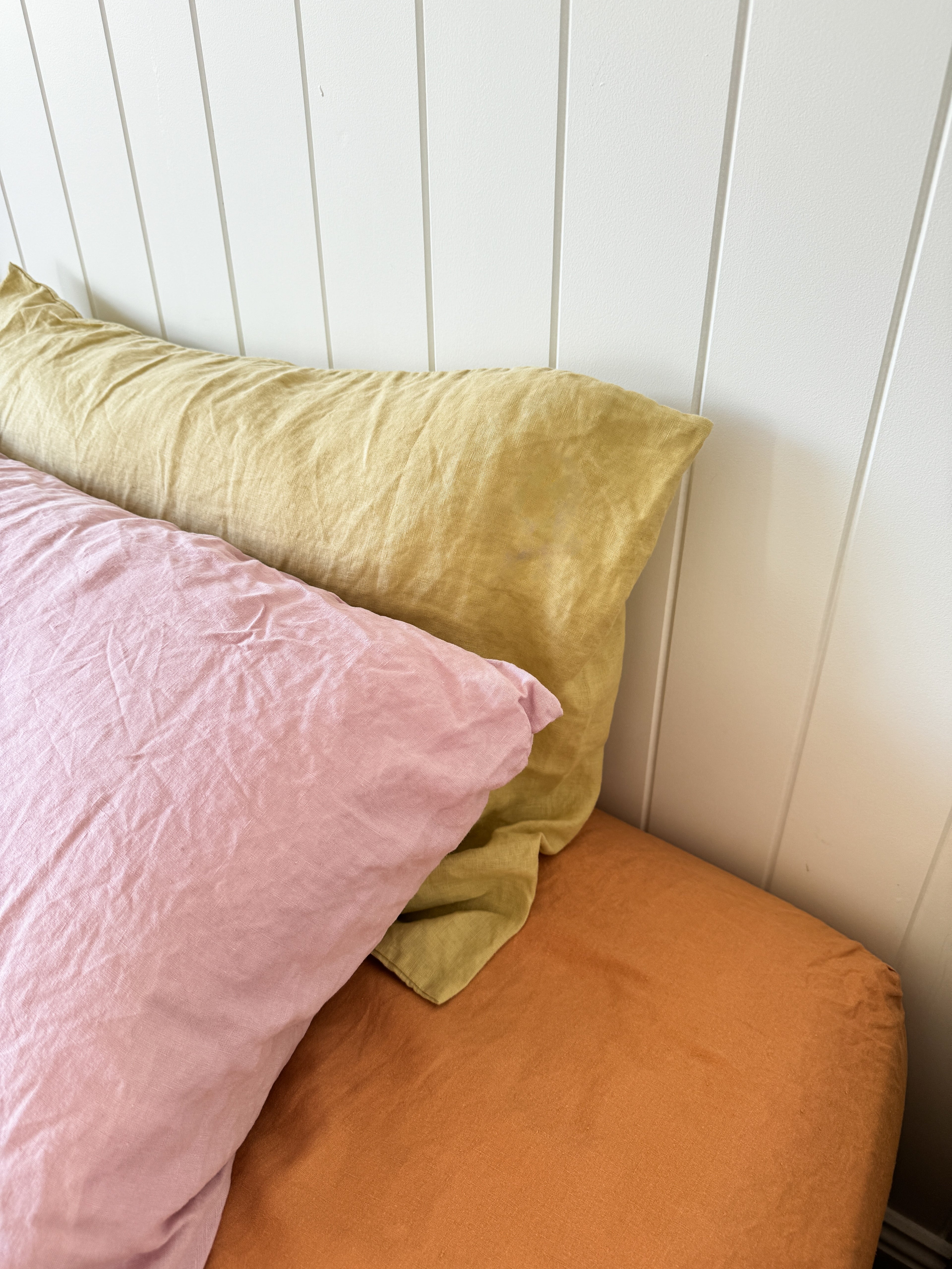 Lilac Linen Pillow Slip