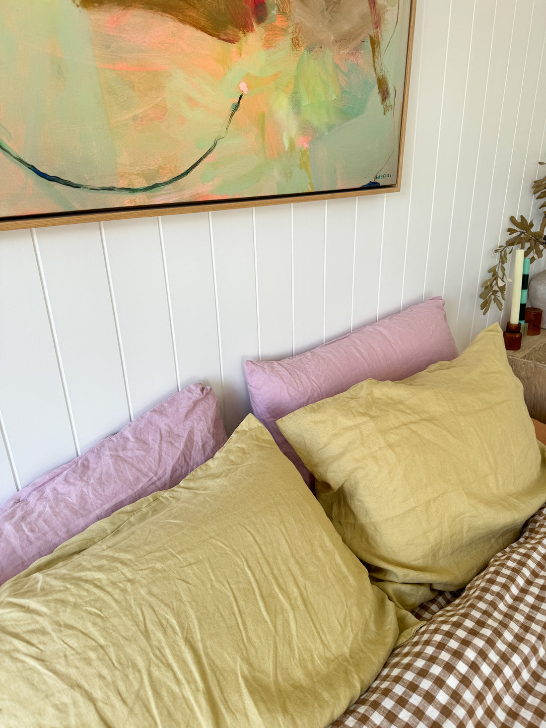 Honeydew Linen Pillow Slip