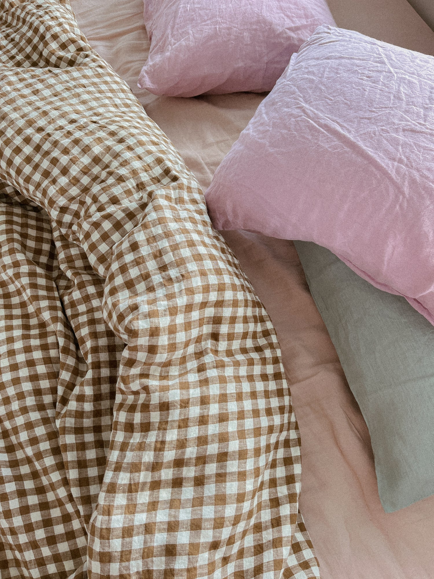 Lilac Linen Pillow Slip
