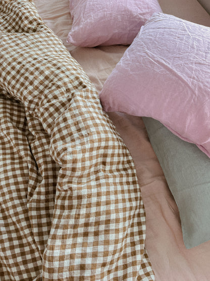 Lilac Linen Pillow Slip