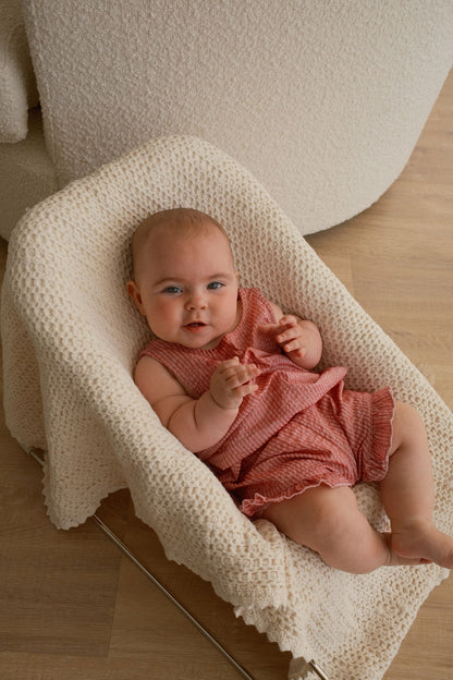 Daisy Set - Berry stripe