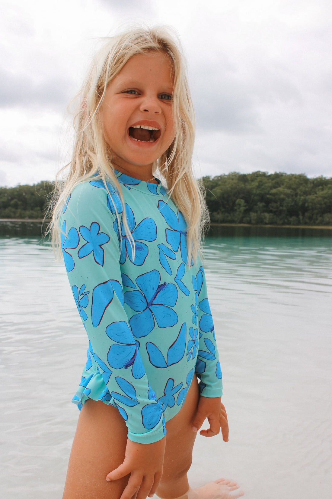 Zoe - Sea Blossom | Saltyswimwear x Loaila