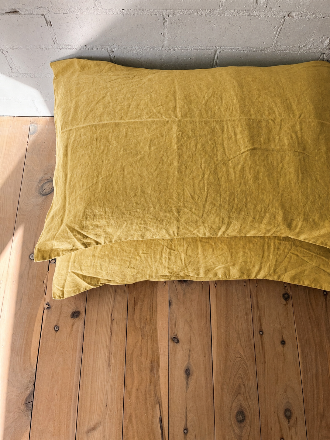 Sunflower Linen Pillow Slip