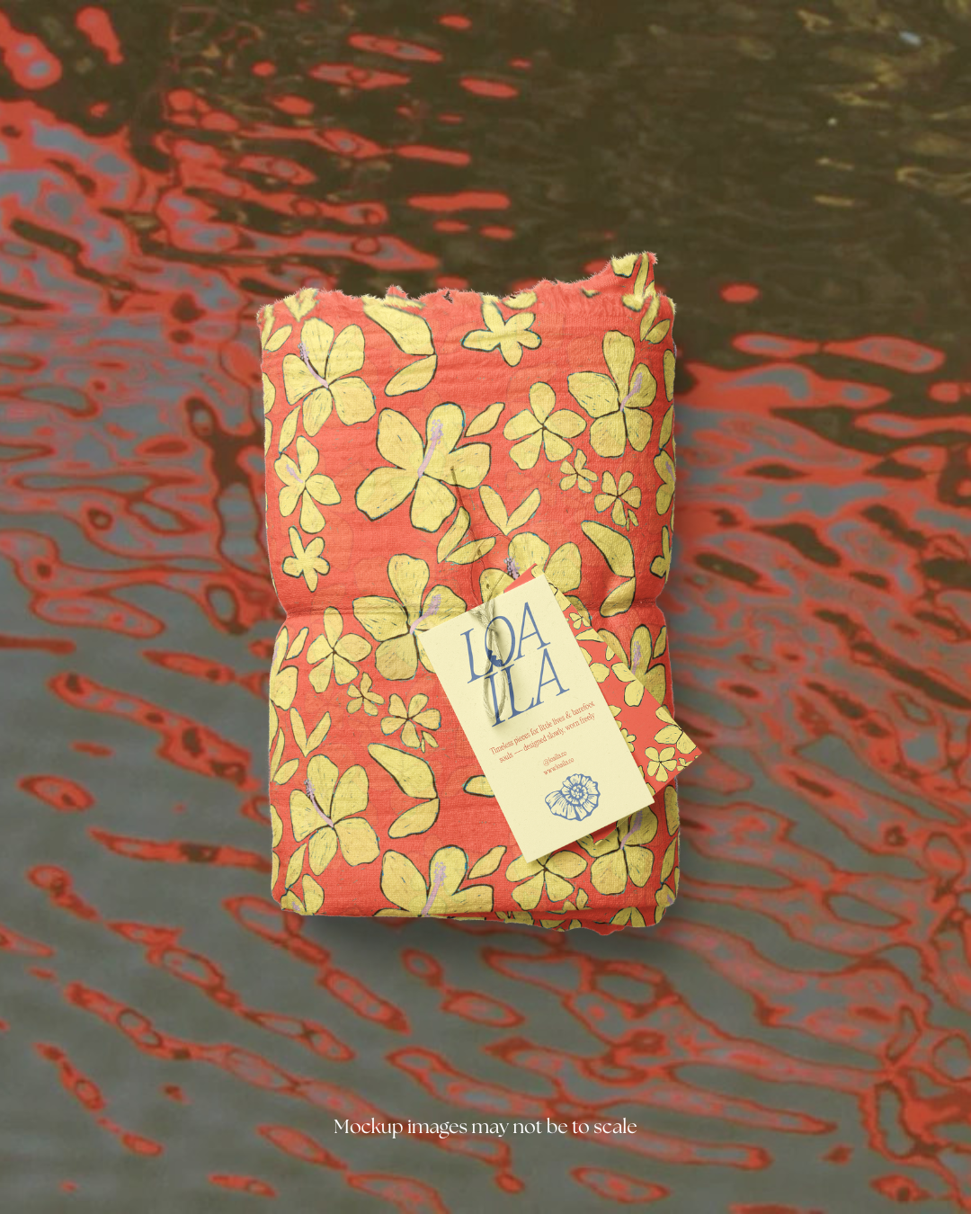 Coral Bloom Wrap