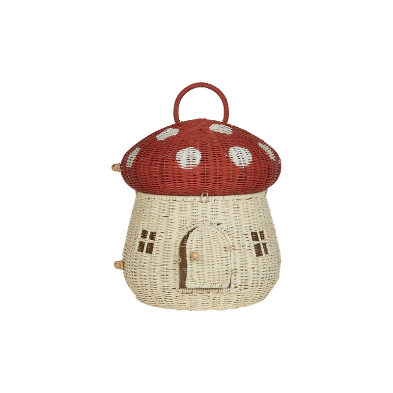 Mushroom Doll House - Red - Olli Ella
