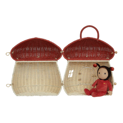 Mushroom Doll House - Red - Olli Ella