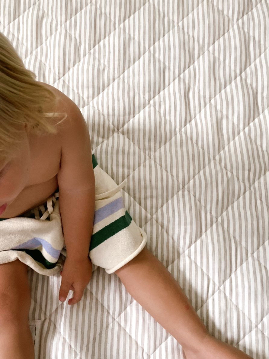 Beige Stripe / Sand - rug