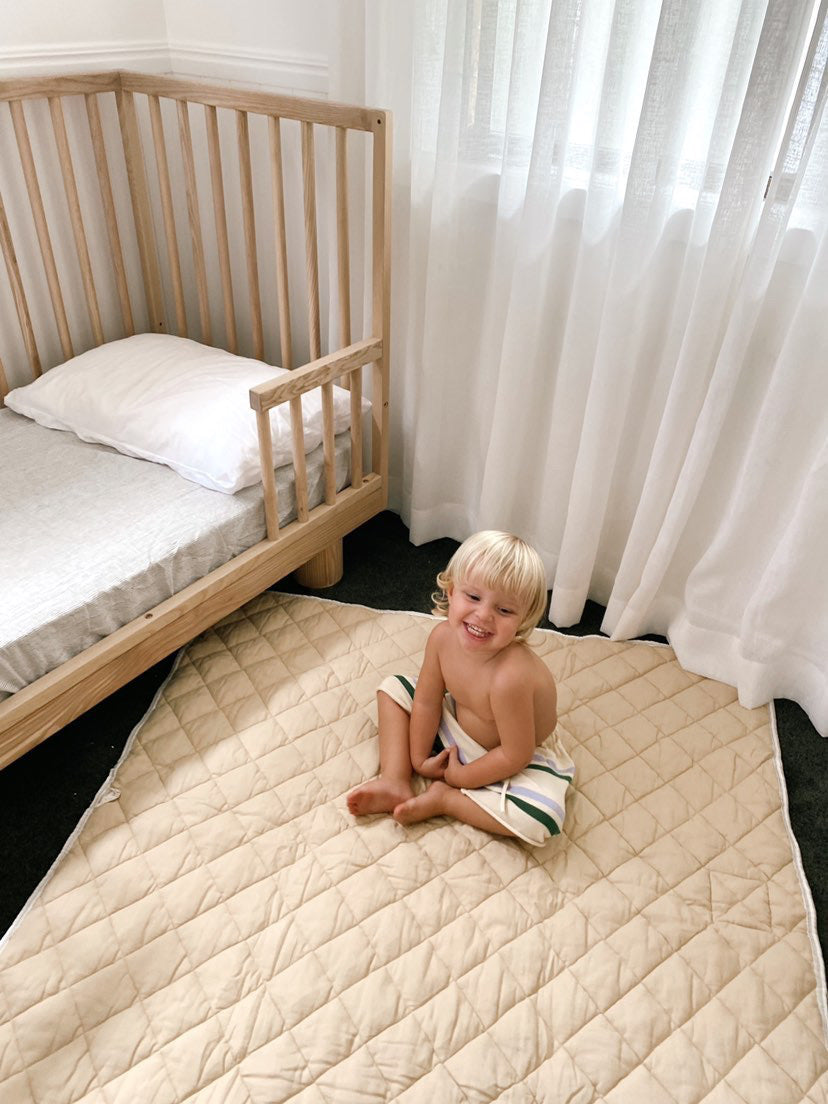 Beige Stripe / Sand - rug