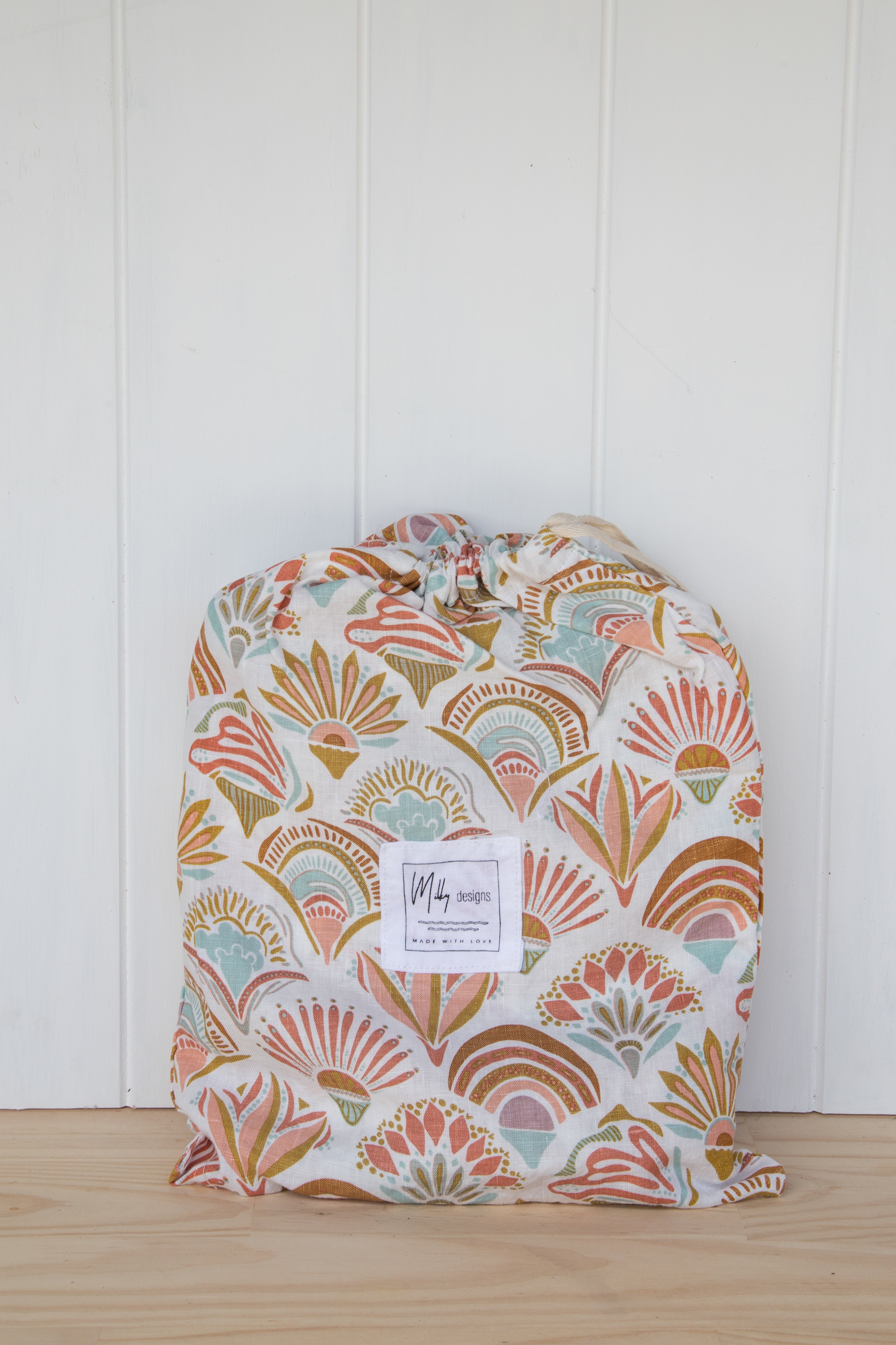 Franki Linen Bassinet Sheet