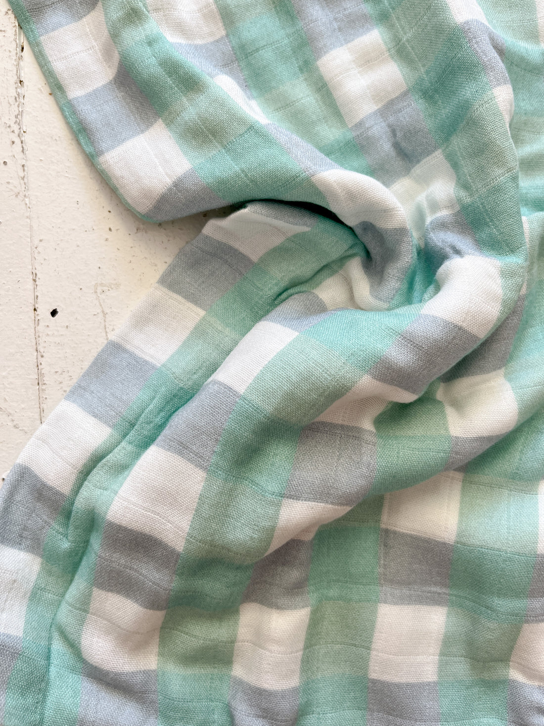Seamist Gingham Wrap  | Final Few