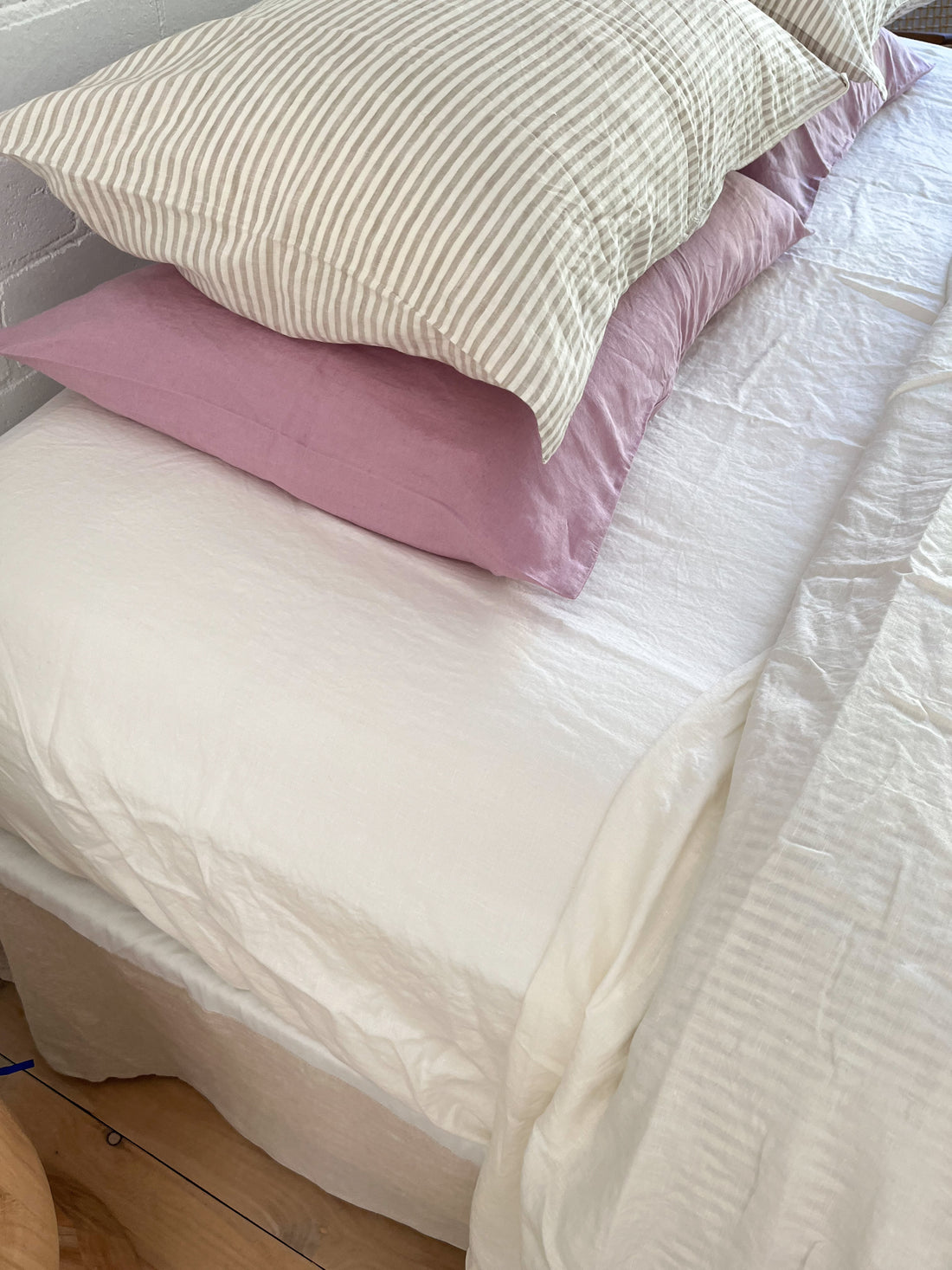 Lilac Linen Pillow Slip