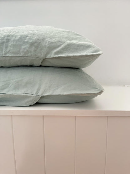 Stone Linen Pillow Slip